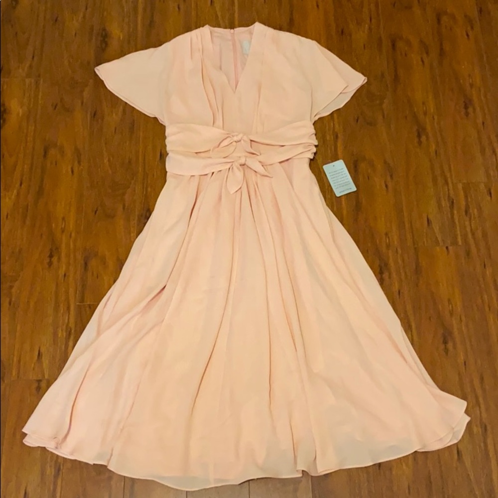 Gal Meets Glam Collection Jane Tie Waist Dress